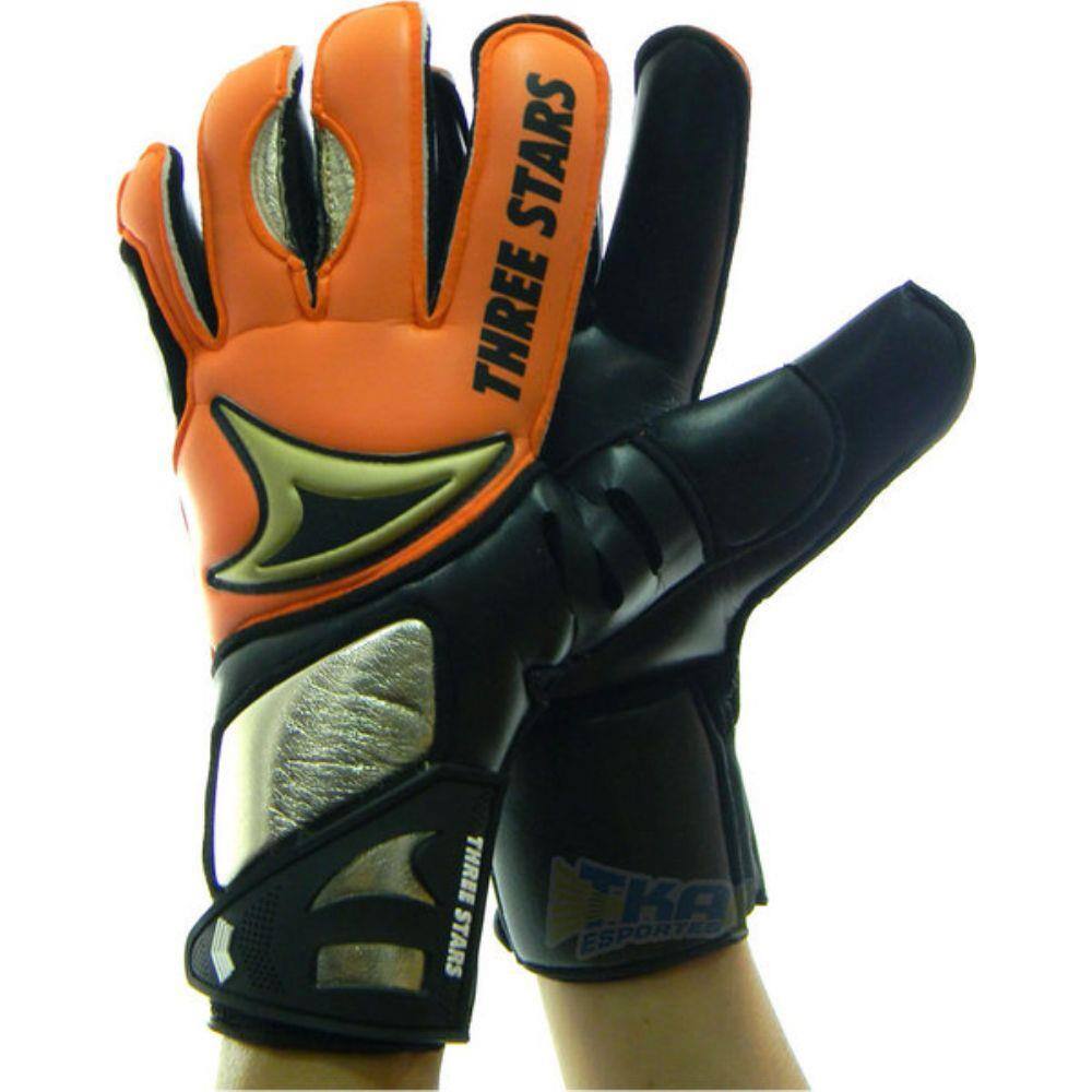 Luva Goleiro Three Stars TIGRA pto/lrj - M