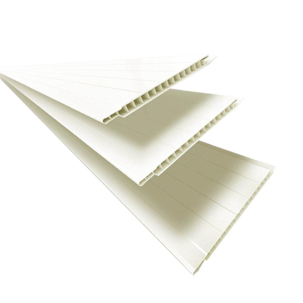 Forro de PVC Polifort 8mm x 20cm x 3m m² - caixa com 6,00m2 - Branco