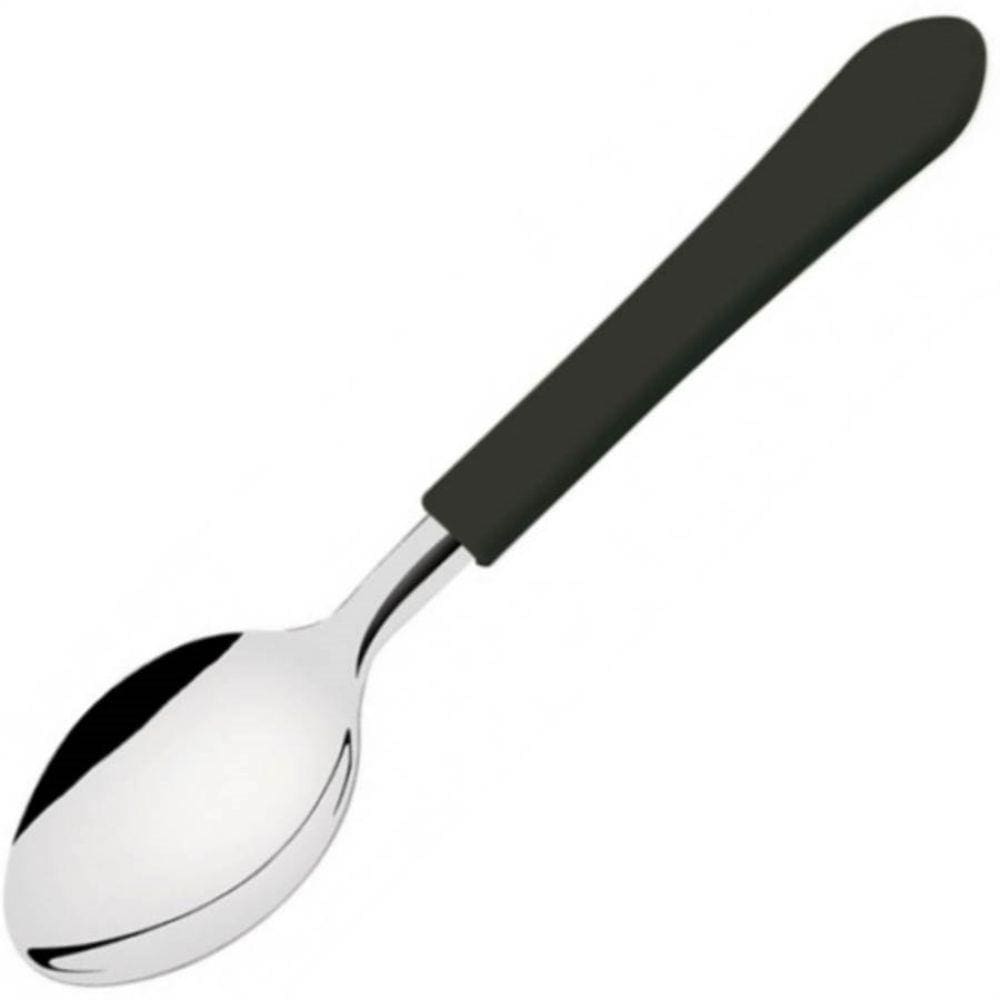 Colher de Mesa Inox Leme Preta Tramontina - 23183/400