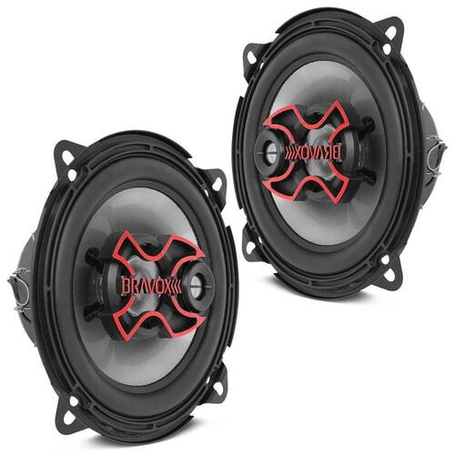 Par de Alto Falantes Triaxiais Bravox B3X50X 5 Polegadas 100W RMS 4 Ohms Menor preço em Par de Alto Falantes Triaxiais Bravox B3X50X 5 Polegadas 100W RMS 4 Ohms