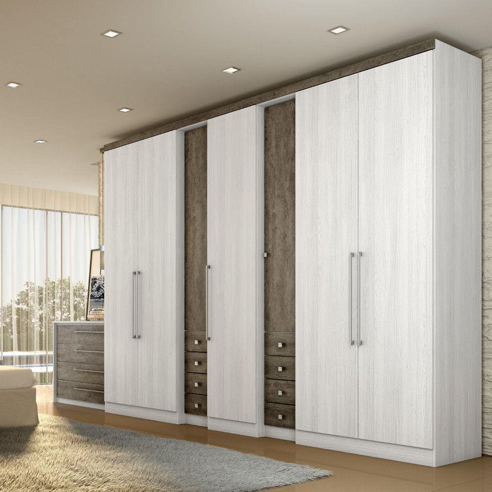 Guarda-Roupa THB Absolut Plus 7 Portas 8 Gavetas | Extra