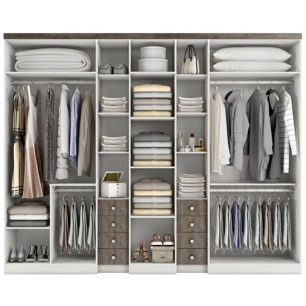Guarda-Roupa THB Absolut Plus 7 Portas 8 Gavetas | Extra
