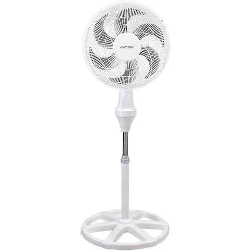 imagem-Ventilador de Coluna Turbo 6 Premium 40cm Branco Ventisol - 127V