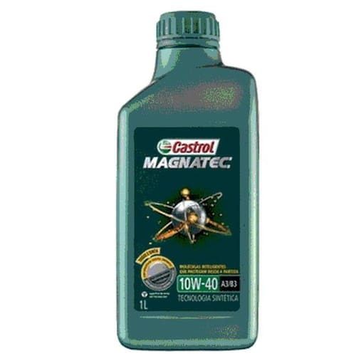 Óleo Castrol Magnatec A3/B3 10W40 Sn Semi Sintético 1L Menor preço em Óleo Castrol Magnatec A3/B3 10W40 Sn Semi Sintético 1L