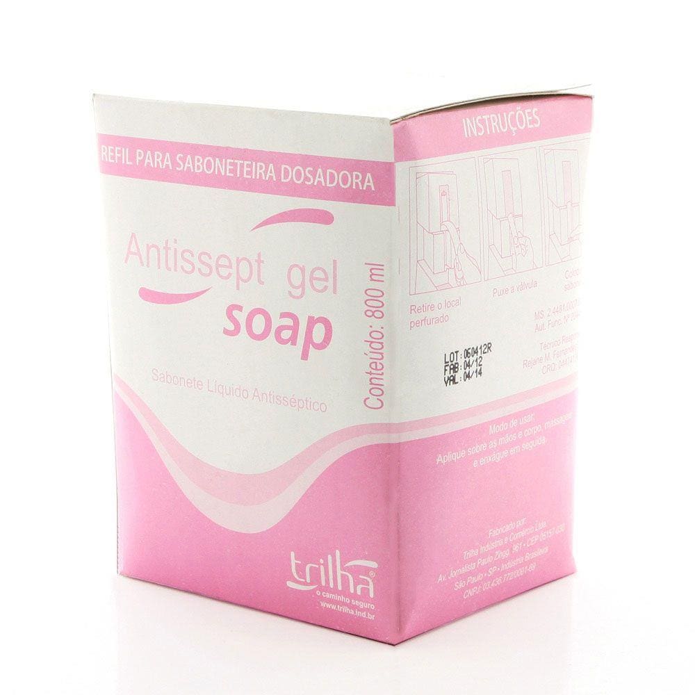 Sabonete em Gel Asséptico 800 ml Trilha
