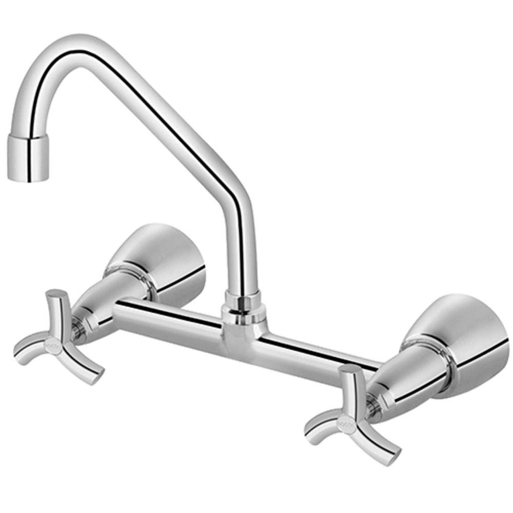 Misturador para Cozinha de Parede Primor Docol Cromado