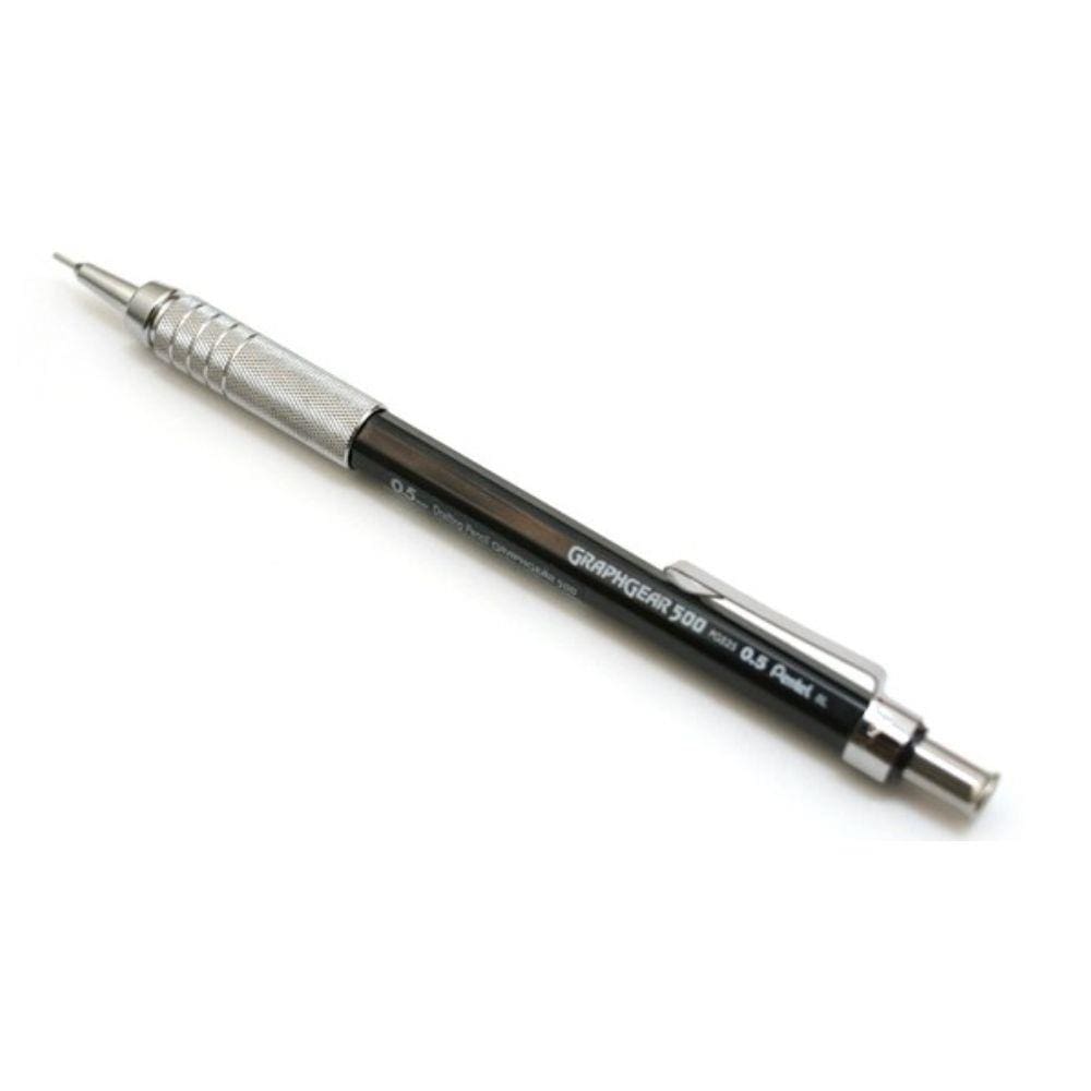 Lapiseira Pentel Graphgear 500 Preta Pg525-a - 0,5mm