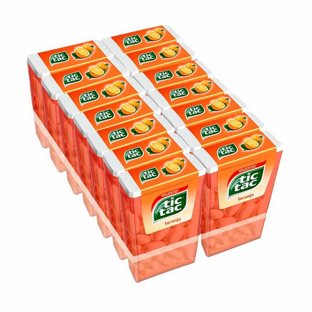Pastilha Tic Tac Laranja com 14 - Ferrero
