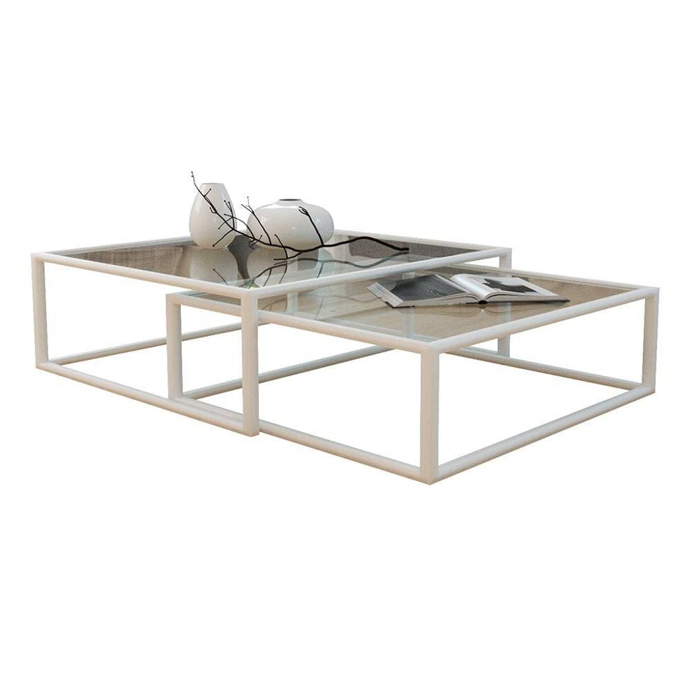 Mesa de Centro Duo Catarina Branca