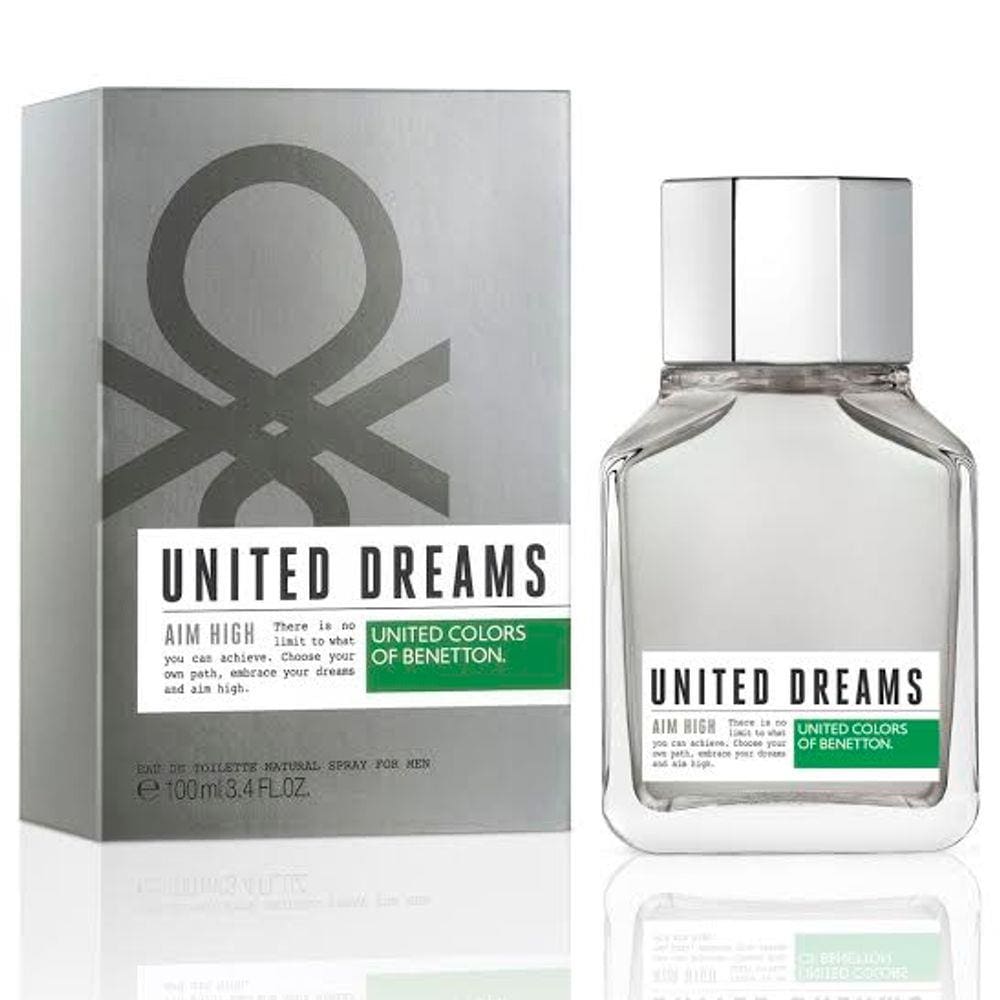 United Dreams Men Aim High Benetton Eau de Toilette Masculino 100 ml