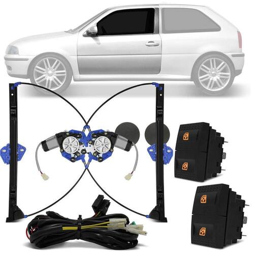 Kit Vidro Elétrico Simples Gol G3 01 a 05 2P Menor preço em Kit Vidro Elétrico Simples Gol G3 01 a 05 2P
