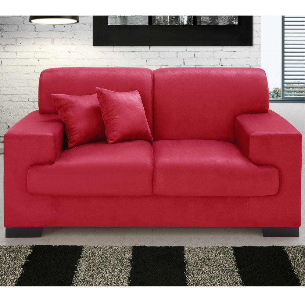Sofá 2 Lugares Manuela Império Estofados Vermelho