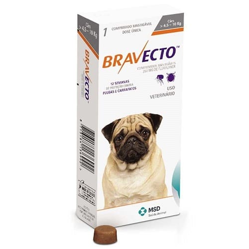 Antipulgas Bravecto 4,5Kg A 10Kg é boa?