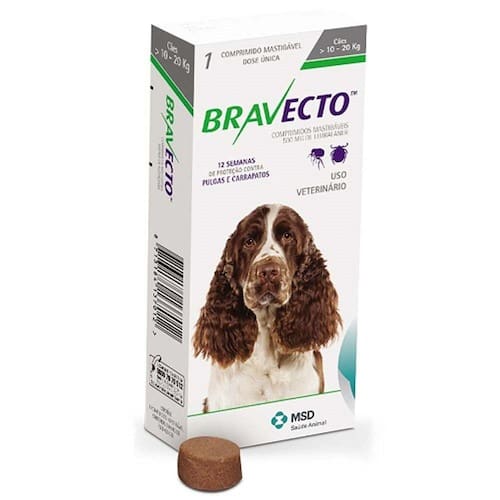 Antipulgas Bravecto De 10Kg a 20Kg é boa?