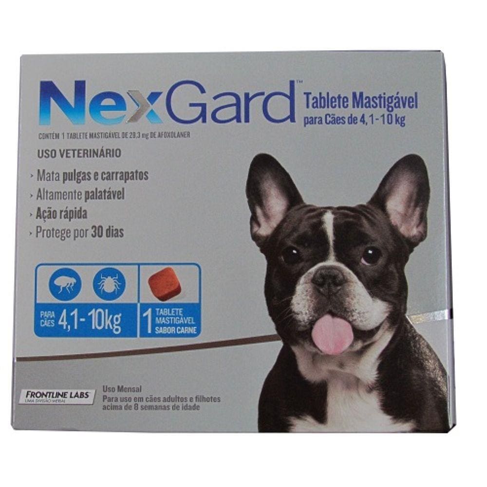 Antipulgas Nexgard Para Cachorros de 4 a 10Kg