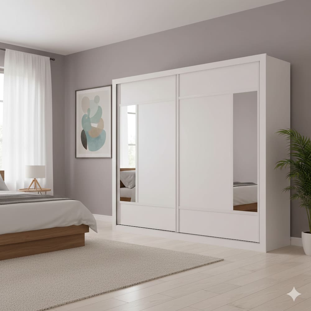 Guarda-Roupa Casal Europa Triunfo Flex 2 Portas | Extra