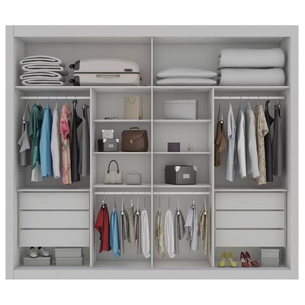 Guarda-Roupa Casal Europa Triunfo Flex 2 Portas | Extra