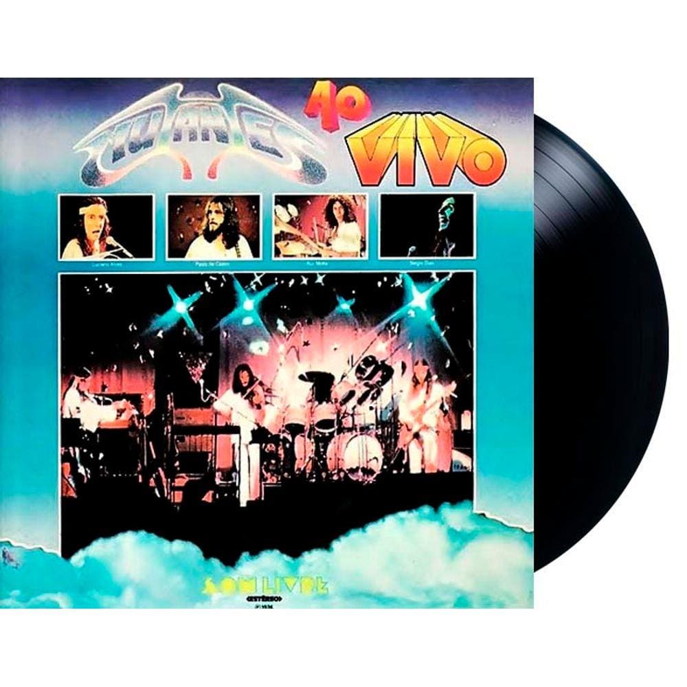 LP Os Mutantes Ao Vivo