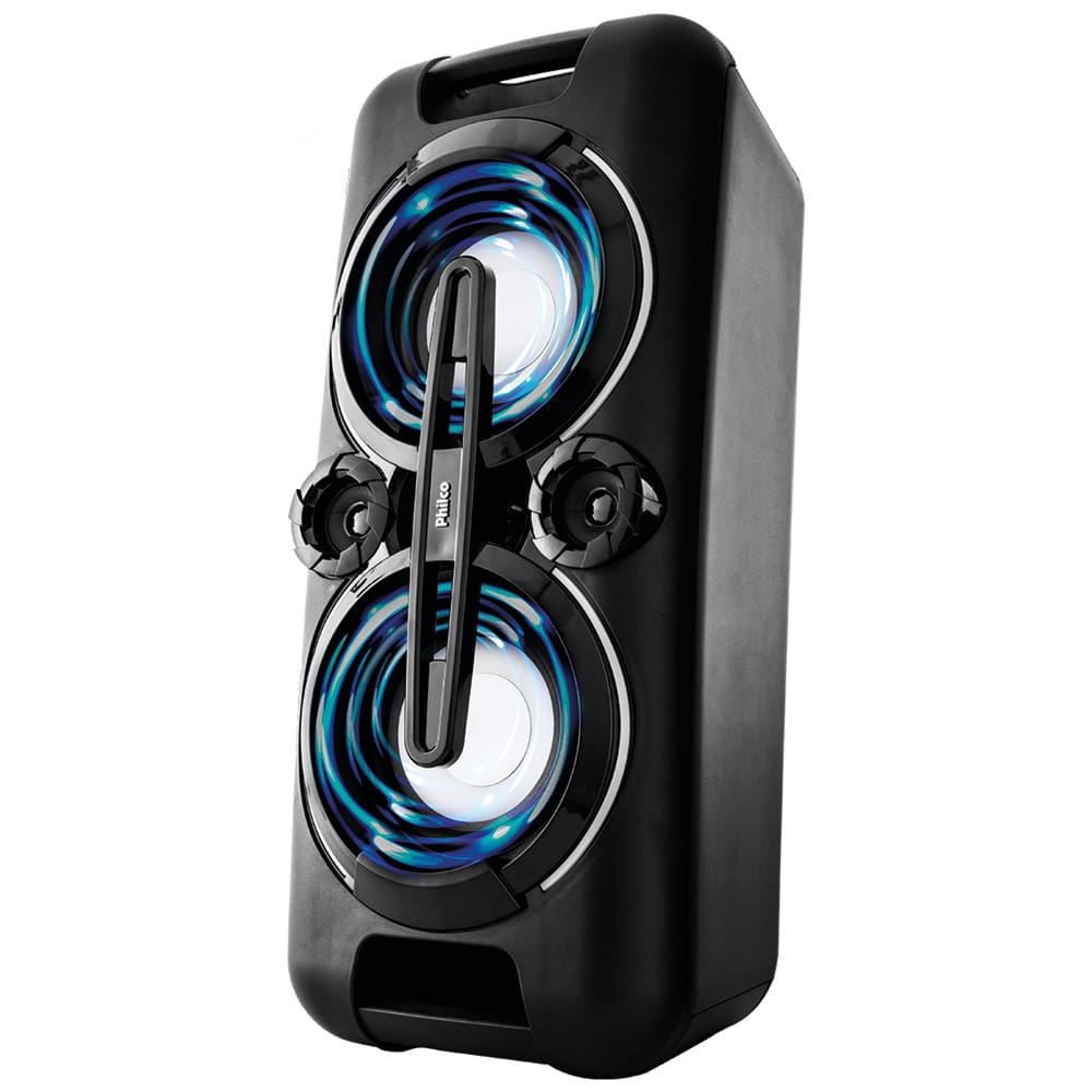 Caixa Acústica Philco PHT5000 com Bluetooth Rádio FM e Entrada USB – 150W