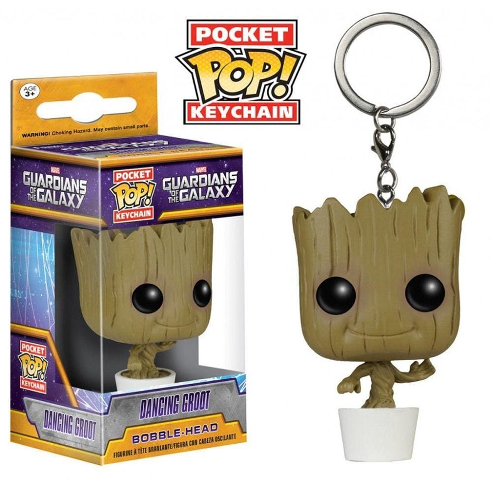 Pop! Funko Keychain Groot- Guardiões Da Galáxia