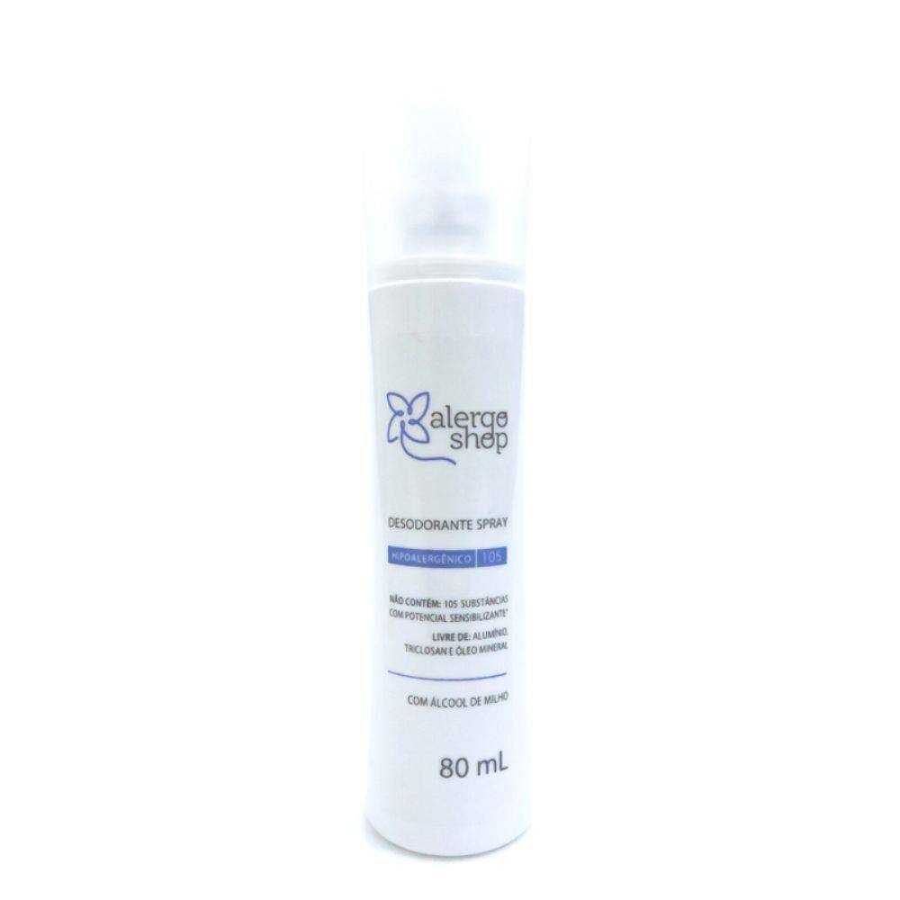 Desodorante Spray Feminino Total Care 105 Hipoalergênico Alergoshop