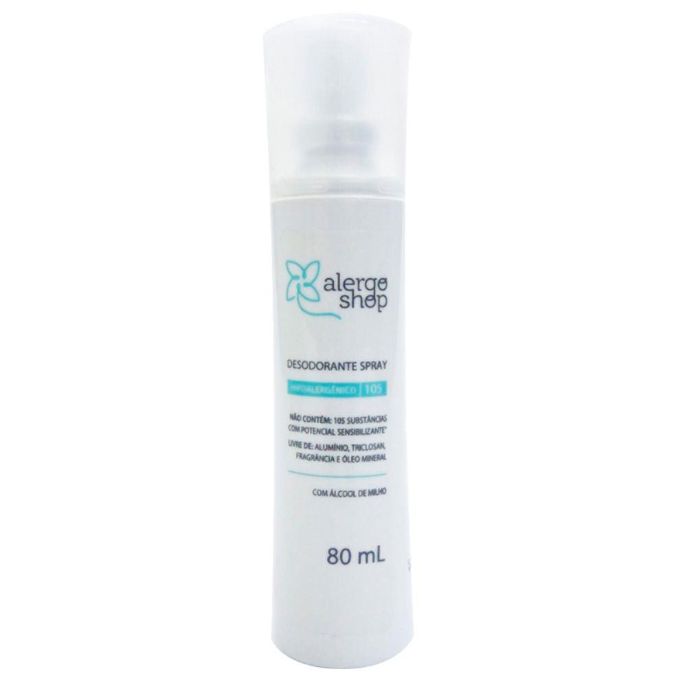 Desodorante Spray Sem Fragrância Hipoalergênico 80ml
