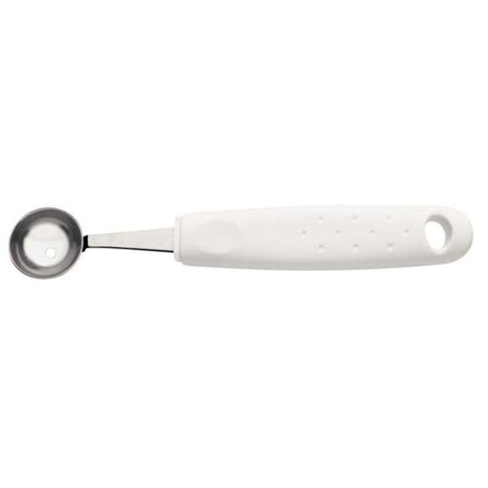 Boleador em Aço Inox e Cabo Branco - Utilit - Tramontina