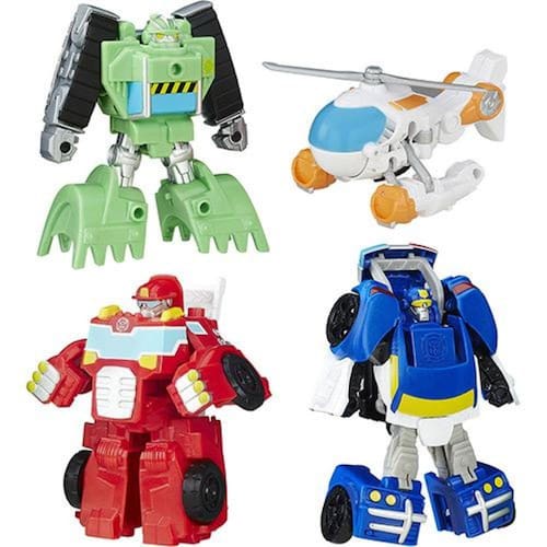 imagem-Boneco Transformers Recue Bots Pack Com 4 Hasbro