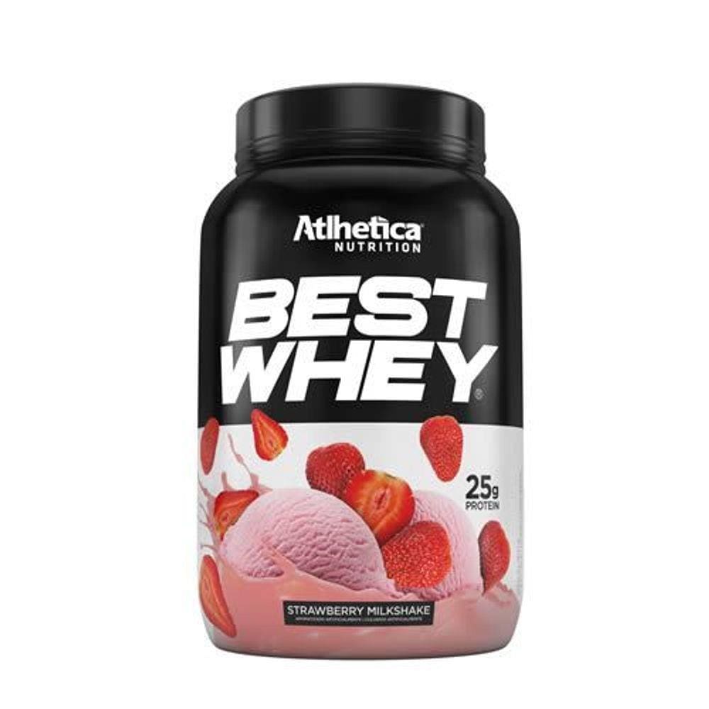 Best Whey - 900g Morango - Atlhetica Nutrition