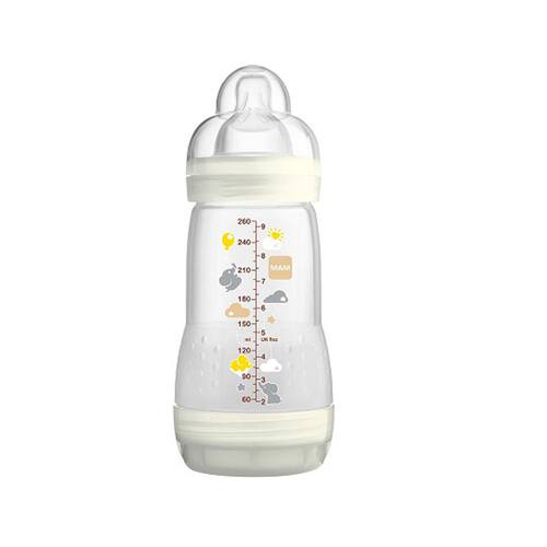 Menor preço em Mamadeira First Bottle Mam 260Ml Bege