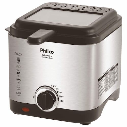 imagem-Fritadeira Philco Deep Fry Inox 1,8L - 110V