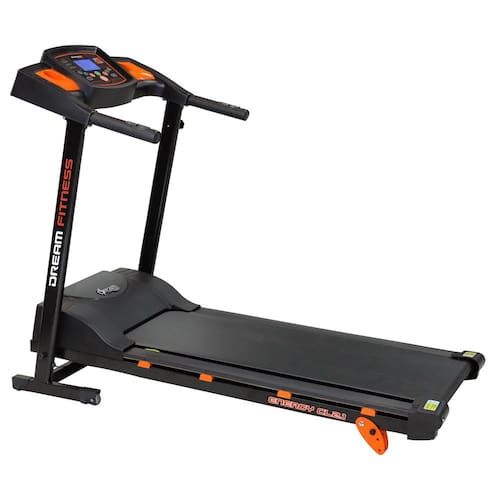 imagem-Esteira Ergométrica Dream Fitness 2.1 Eletrônica Preta Bivolt