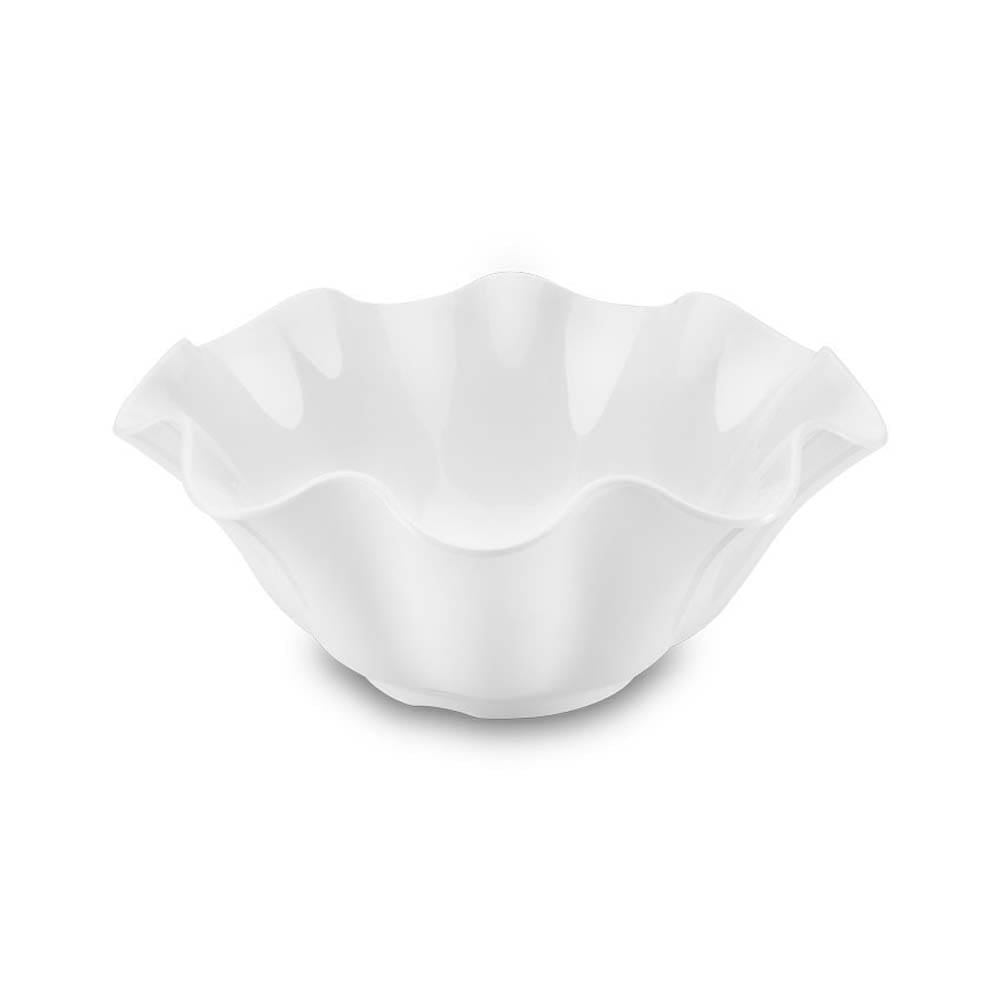 Saladeira Haus Concept Melamina Flower 28 cm - Branco