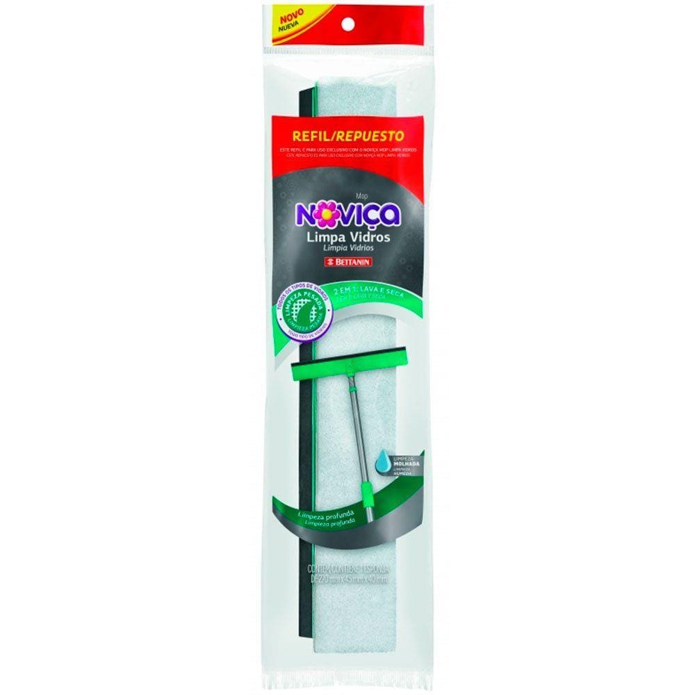 Mop Refil Noviça Limpa Vidros Bettanin Bt192R