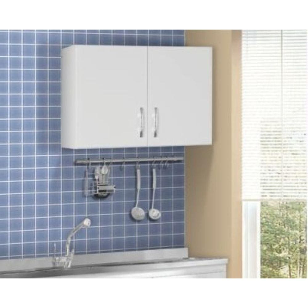 Armário Aéreo AJL 2 Portas Branco