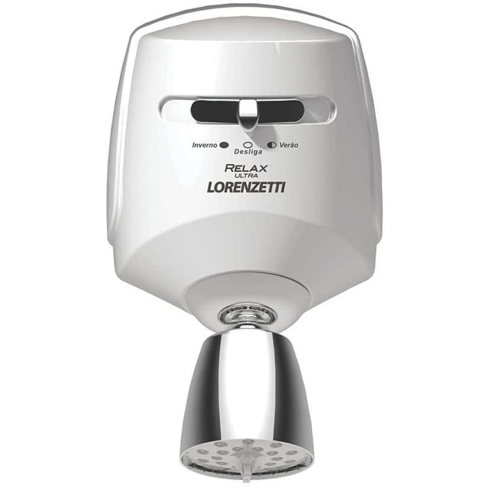 Ducha Relax Branco E Cromado Lorenzetti 5500W