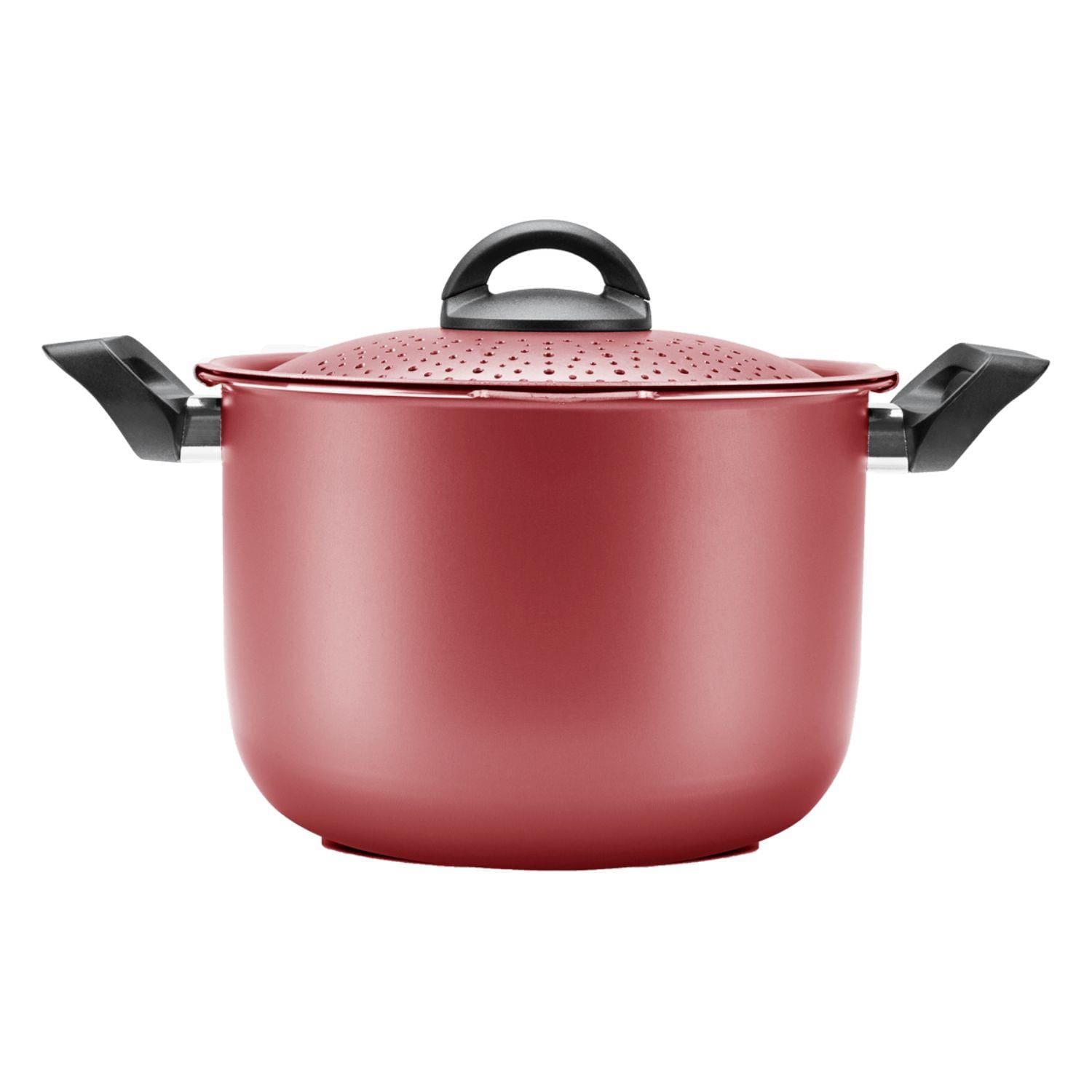 Espagueteira Brinox 5,5L em Alumínio - Cereja