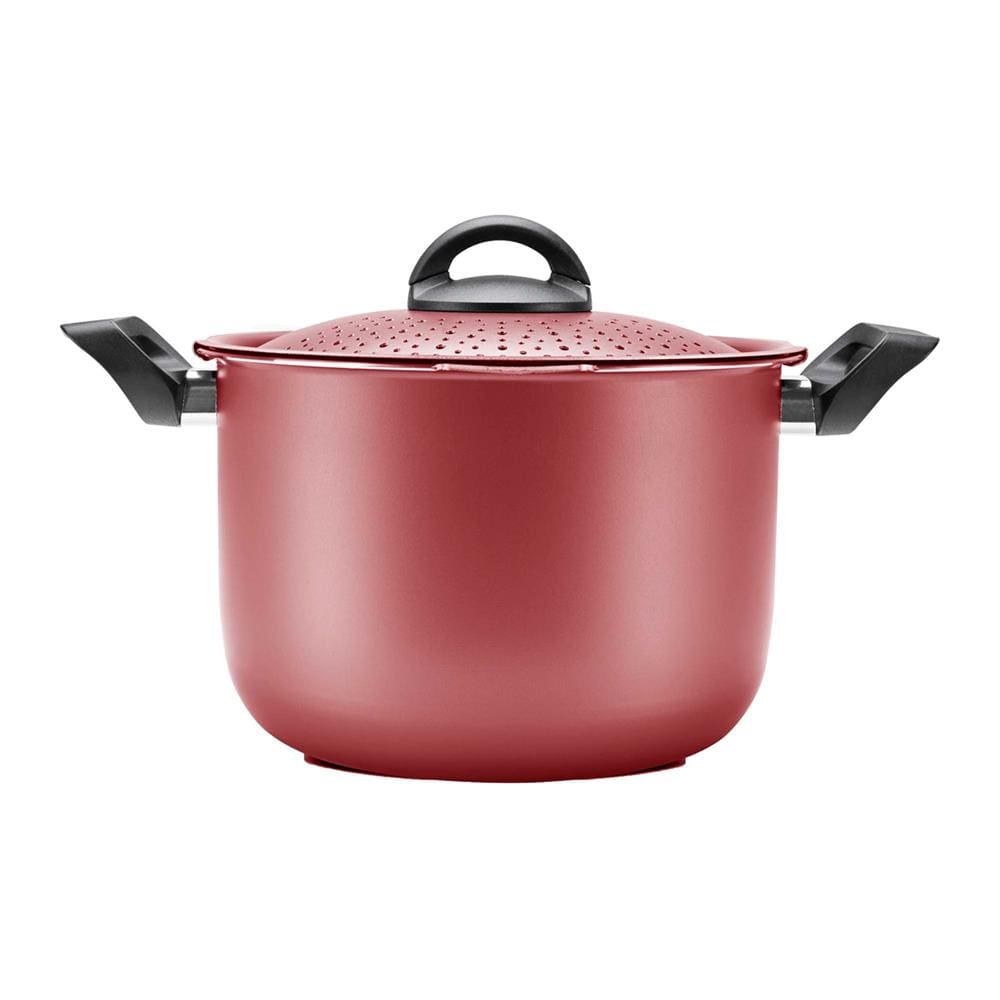 Espagueteira Brinox 5,5L em Alumínio - Cereja