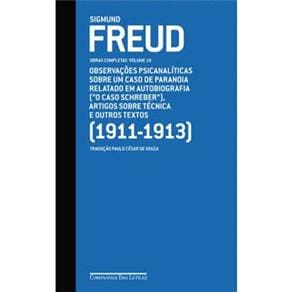 imagem-Livro - Sigmund Freud: Obras Completas (1911-1913) "O Caso Schreber" e Outros Textos - Volume 10
