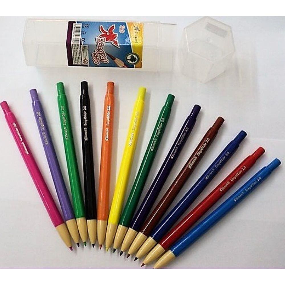 Lapiseiras Coloridas Ecograf Color 2.0 Bismark 12 Unidades