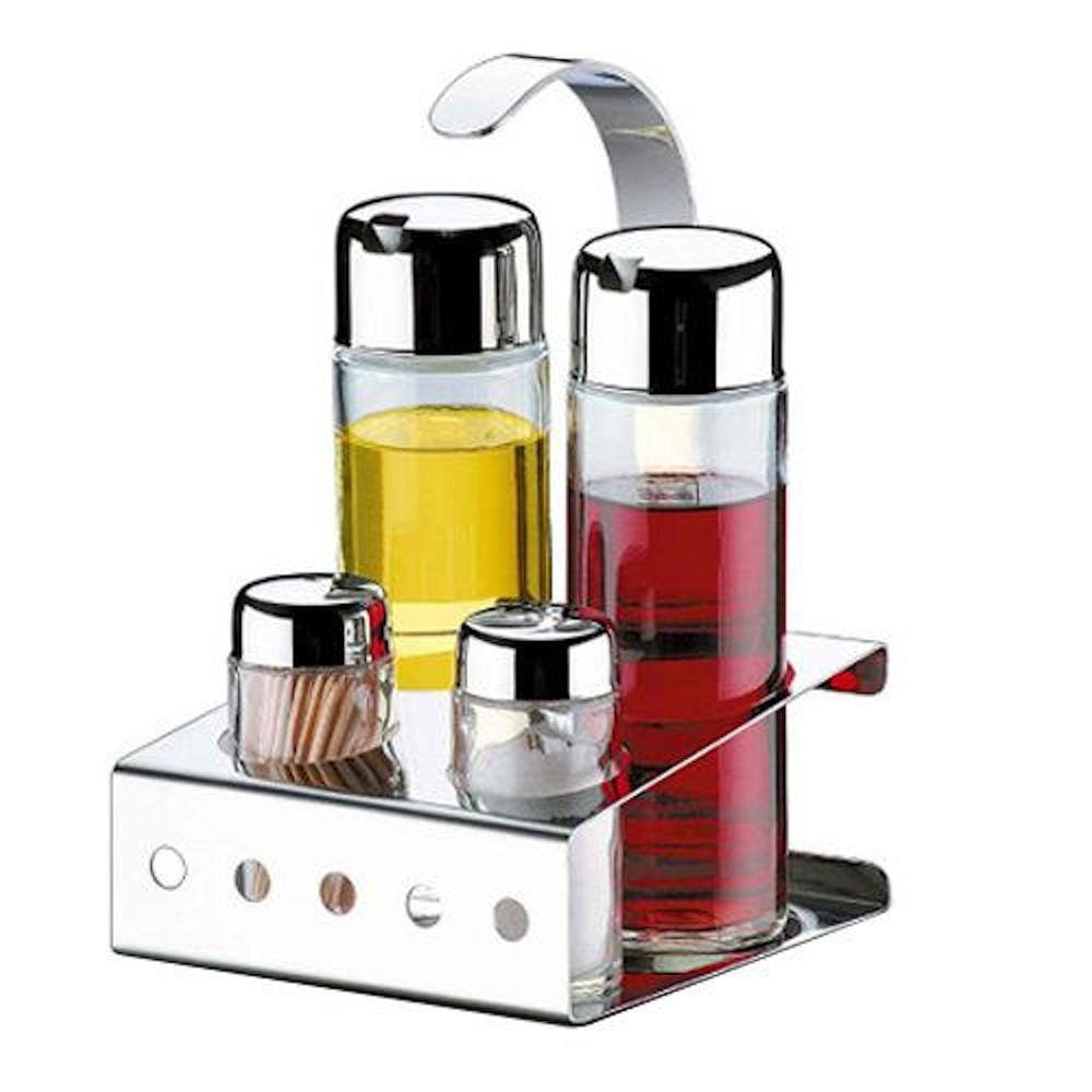 Galheteiro Inox Brinox Parma 5 Peças