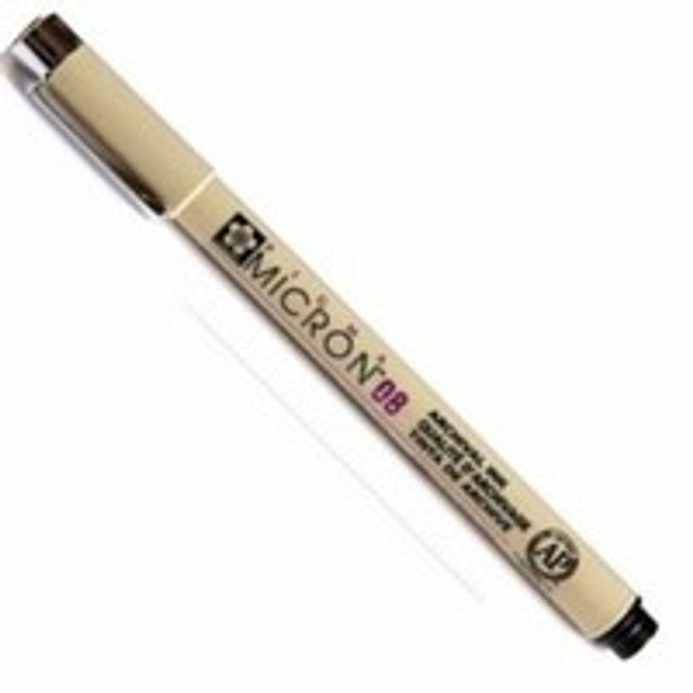 Pigma Micron Nanquim 0.8mm - Preto