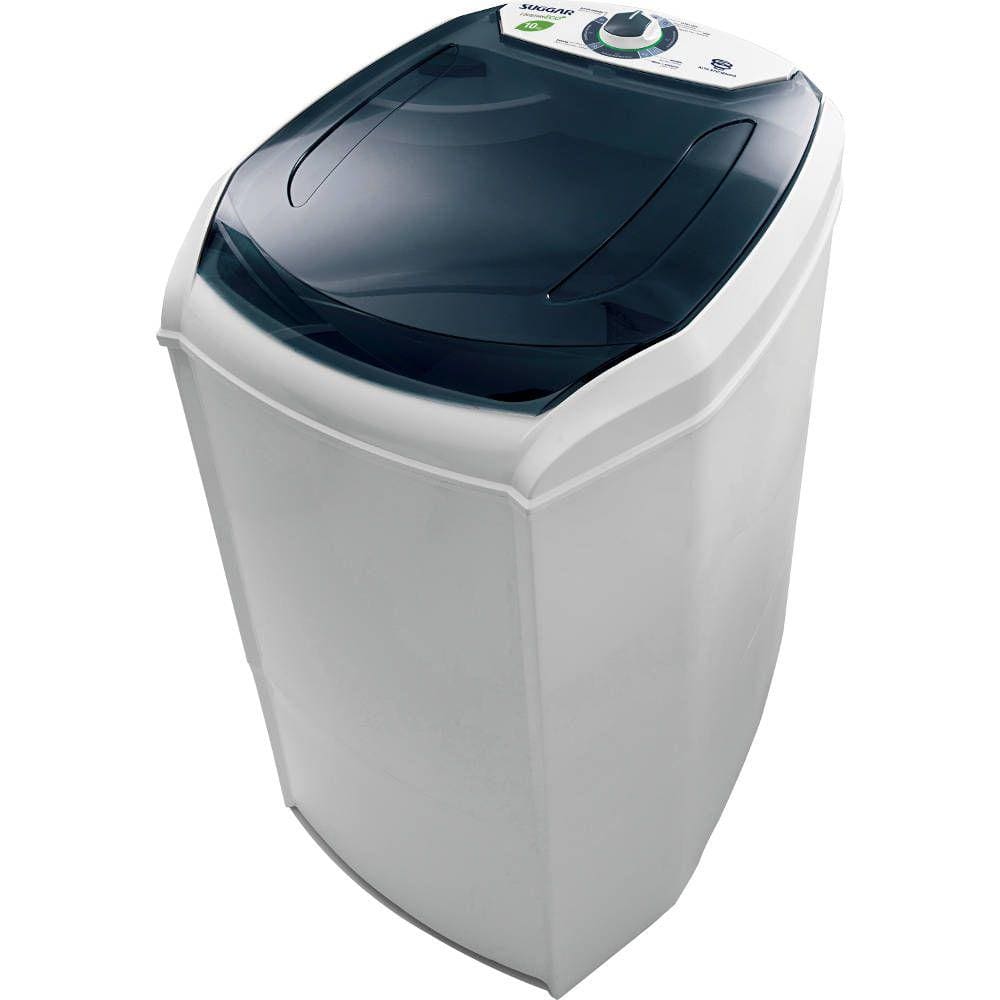 Lavadora de Roupa 10 Kg Branco Lavamax Eco Suggar - 110v - Le1001br
