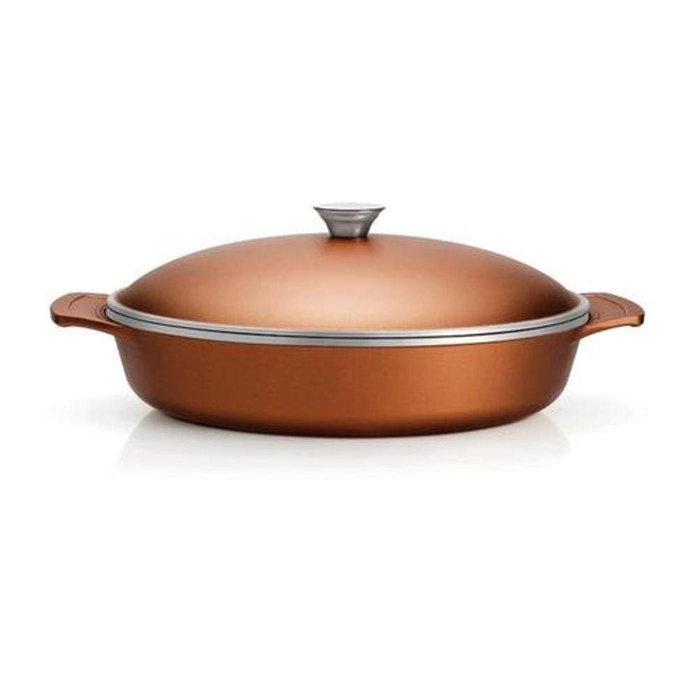Frigideira Antiaderente com Alça 32cm Dourada - Design Collection - Tramontina