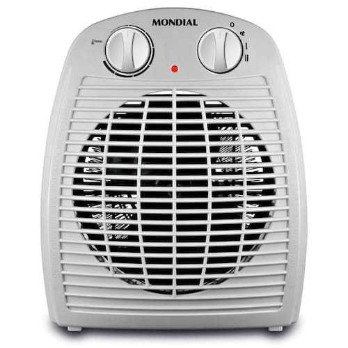 imagem-Aquecedor de Ambiente Mondial A-08 com Controle de Temperatura - Cinza - 220V
