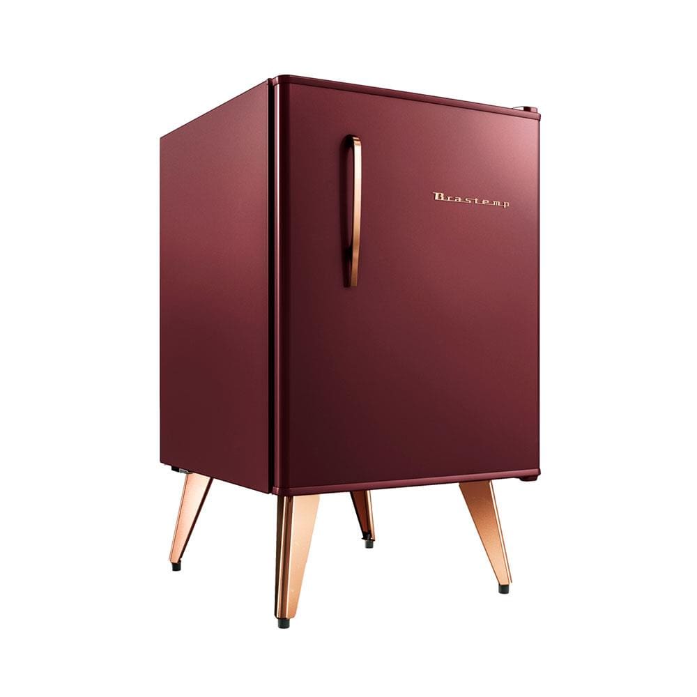 Frigobar Brastemp BRA08BG Retrô Marsala com Compartimentos Modulares - 76L