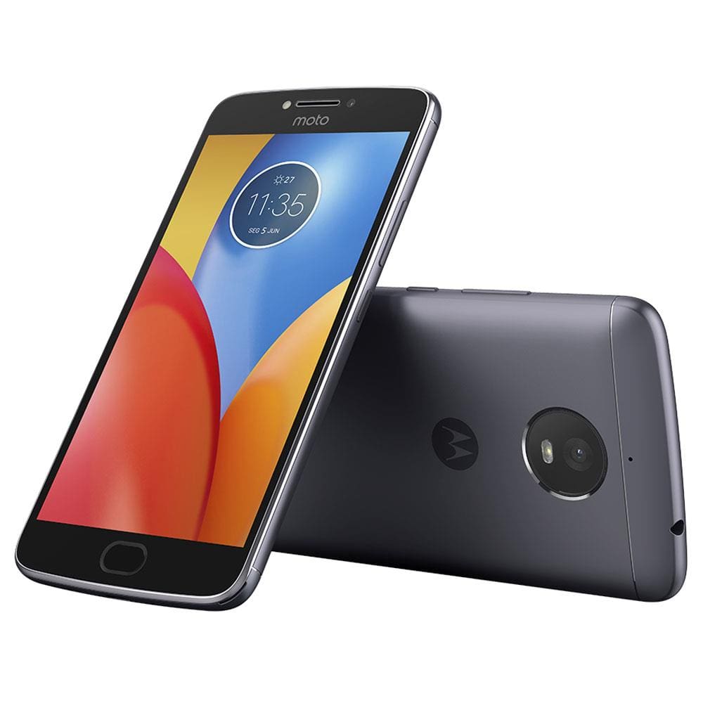 Smartphone Motorola Moto E4 Plus Dourado 16GB, Tela 5.5, Dual Chip, Android  7.0, Bateria 5.000 mAh, Câmera 13MP, Processador Quad-Core e 2GB RAM