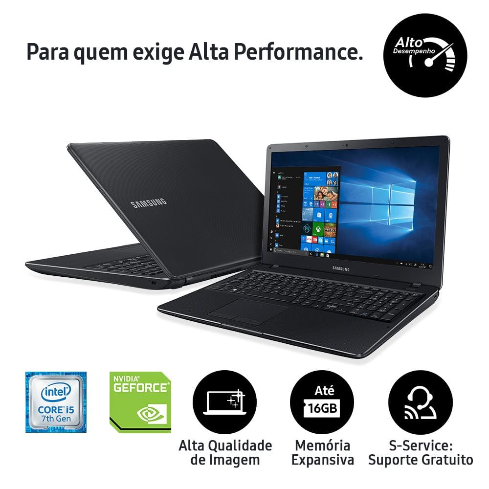 Notebook Samsung Core i5-7200U 8GB 1TB | Extra