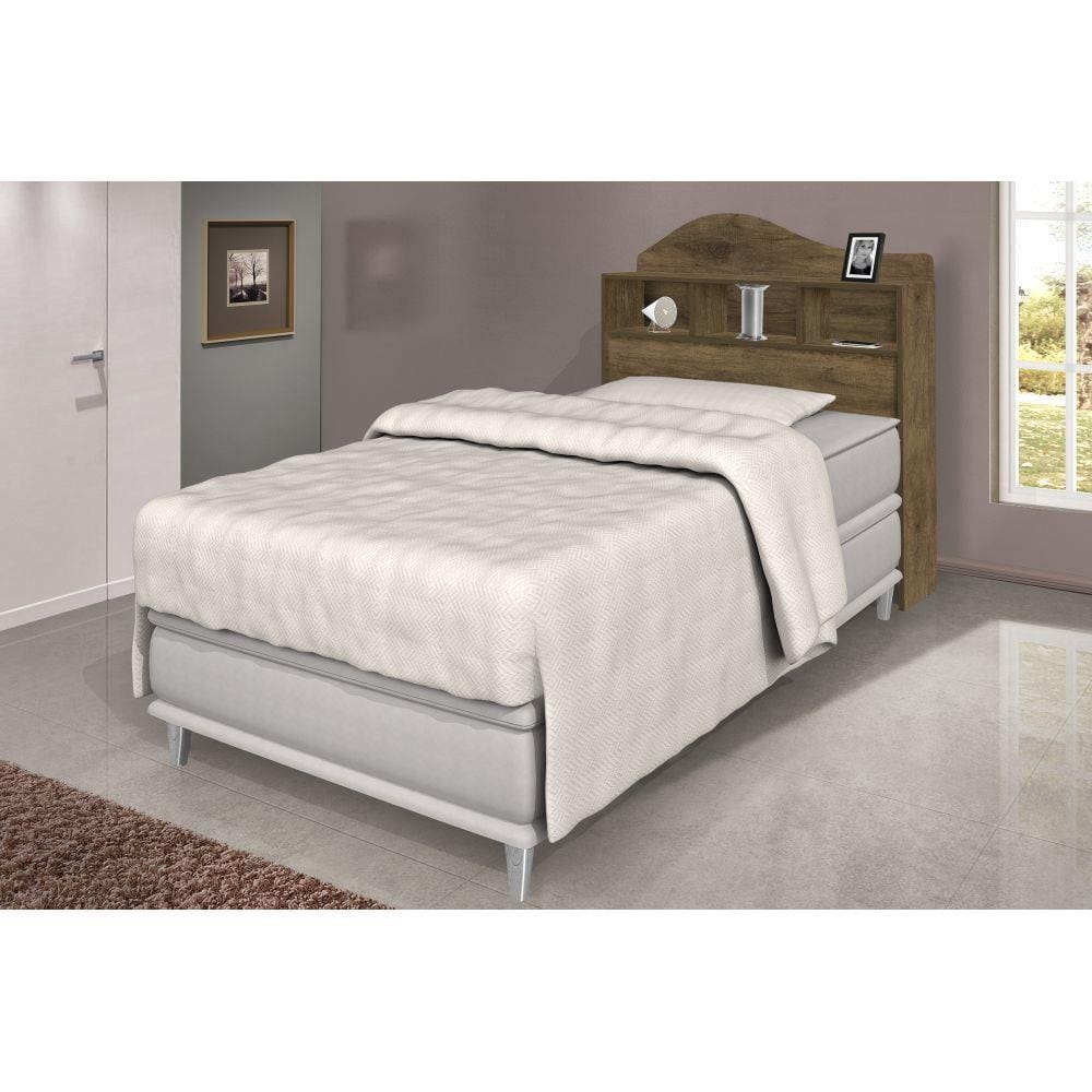 Cabeceira Box Solteiro Portugal Jequitiba/Avela - J&A Moveis