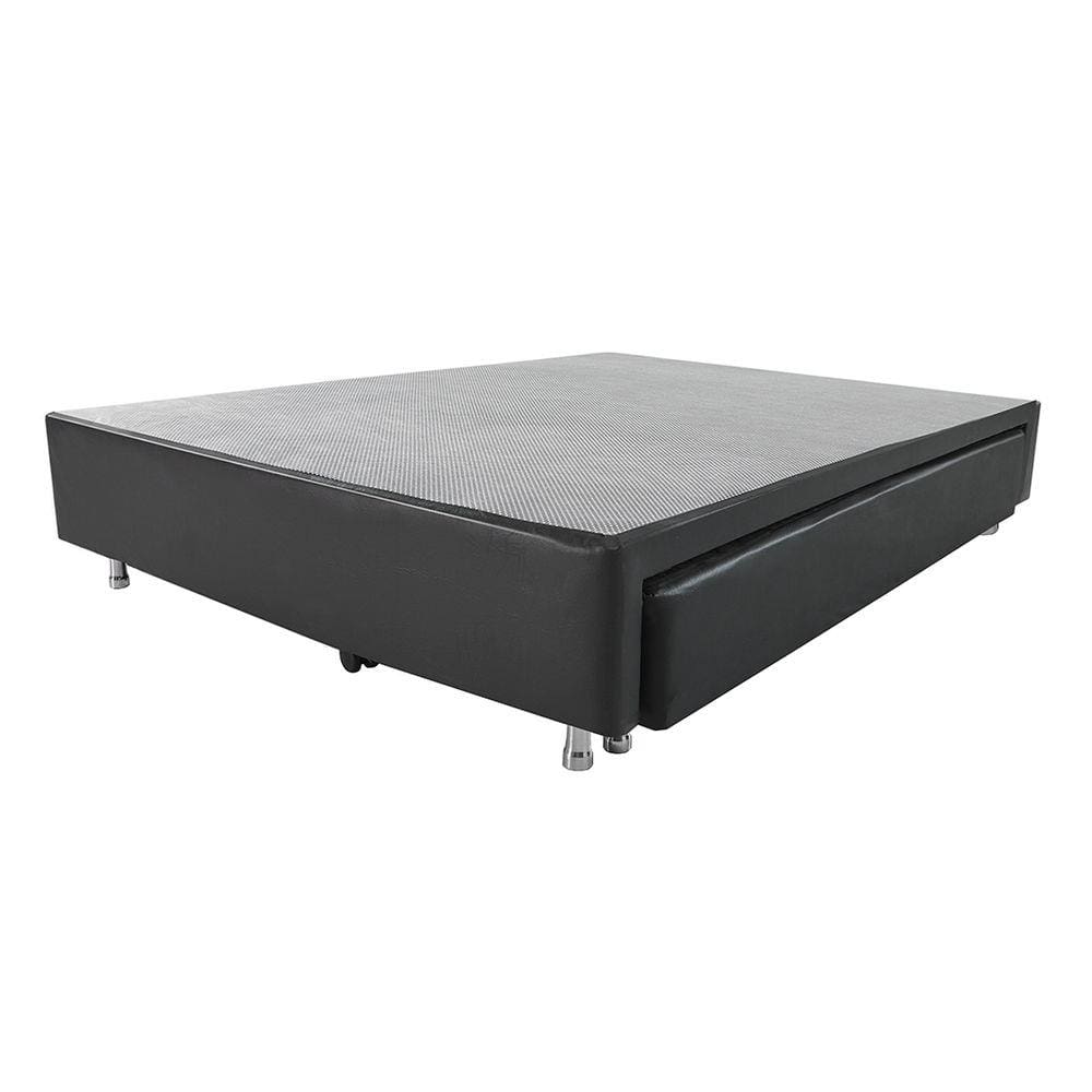 Box Casal 138x188cm + Colchão Auxiliar Mola Bonnel Bicama